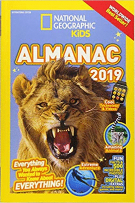 NATIONAL GEOGRAPHIC KIDS ALMANAC 2019 INTERNATIONAL EDITION