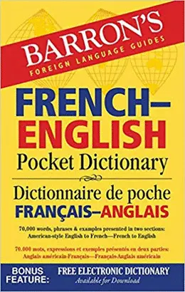 BARRON'S FRENCH-ENGLISH POCKET DICTIONARY