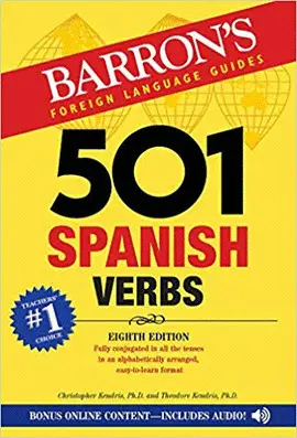 BARRON'S 501 SPANISH VERBS  (WITH CDROM AND CD-AUDIO)  (REVISED)