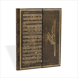 CHOPIN, POLONAISE IN A-FLAT MAJOR ULTRA LINED JOURNAL (EMBELLISHED MANUSCRIPTS)