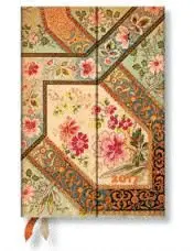 FILIGREE FLORAL IVORY MINI - 2017 PAPERBLANKS WEEKLY PLANNER