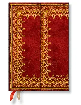 FOILED MINI - 2017 PAPERBLANKS WEEKLY PLANNER