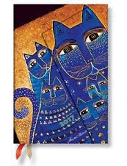 MEDITERRANEAN CATS MINI 2017 PAPERBLANKS WEEKLY PLANNER 