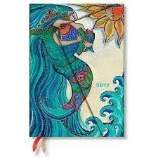 OCEAN SONG MIDI - PAPERBLANKS 2017 WEEKLY PLANNER