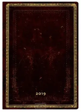 AGENDA 2019 BLACK MOROCCAN