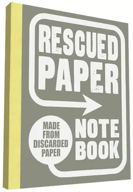RESCUED PAPER NOTEBOOK LARGE