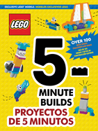 LEGO(R) BOOKS. 5-MINUTE BUILDS/PROYECTOS DE 5 MINUTOS