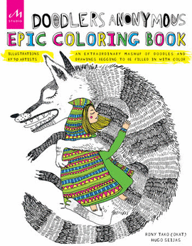 DOODLERS ANONYMOUS EPIC COLORING BOOK