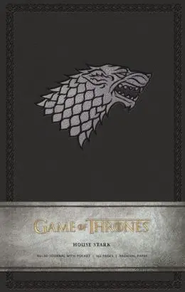 GAME OF THRONES: HOUSE STARK HARDCOVER RULED JOURN