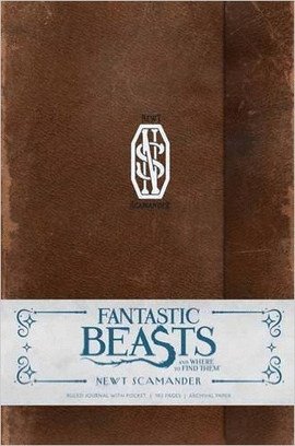 FANTASTIC BEASTS AND WHERE TO FIND THEM: NEWT SCAMANDER HARDCOVER RULED JOURNAL (INSIGHTS JOURNALS)