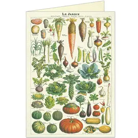 GC/JAR LE JARDIN GREETING CARD
