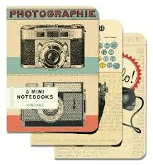 MINI NOTEBOOKS SET VINTAGE