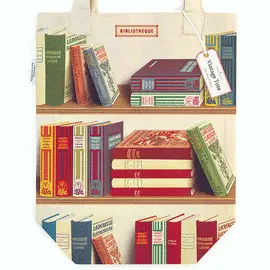 TB/BOOK LIBRARY BOOKS TOTE BAG