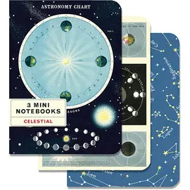 Celestial 3 Mini Notebooks