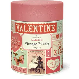 PZL500/VAL VALENTINE 500 PIECE PUZZLE