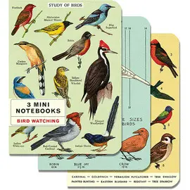 Bird Watching 3 Mini Notebooks
