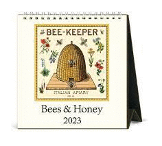 DESK CALENDAR BEES & HONEY
