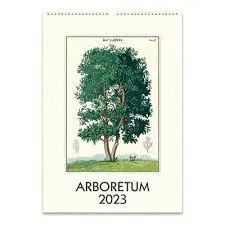 WALL CALENDAR ARBORETUM