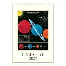 WALL CALENDAR CELESTIAL