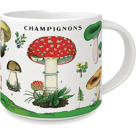 MUG/MUSH MUSHROOMS CERAMIC MUG