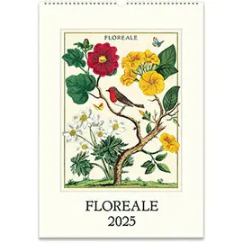 CAL25-33 FLOREALE 2025 WALL CALENDAR