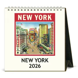 CAL26-5 NEW YORK 2026 DESK CALENDAR