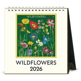 CAL26-7 WILDFLOWERS 2026 DESK CALENDAR