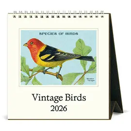 CAL26-13 BIRDS 2026 DESK CALENDAR