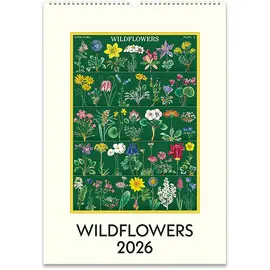CAL26-28 WILDFLOWERS 2026 WALL CALENDAR