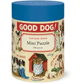PZLMINI/DOG VINTAGE DOGS 240 PIECE PUZZLE