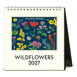 Wildflowers 2027 Desk Calendar Calendario