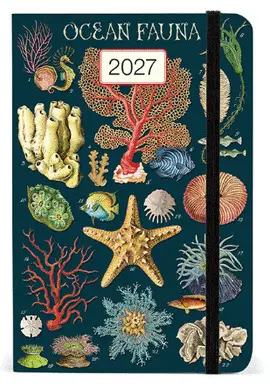 Ocean Fauna 2027 Weekly Planner Agenda