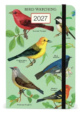 Birds 2027 Weekly Planner Cavallini Agenda