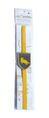 HARRY POTTER: HUFFLEPUFF ENAMEL CHARM BOOKMARK