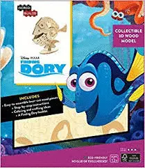 INCREDIBUILDS: FINDING DORY 3D WOOD MODEL