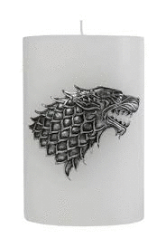 GAME OF THRONES: HOUSE STARK SCULPTED SIGIL CANDLE
