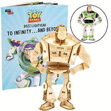 INCREDIBUILDS: TOY STORY: BUZZ LIGHTYEAR BOOK AND 3D WOOD MODEL