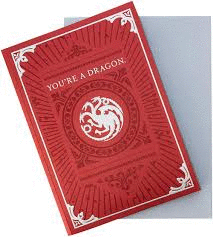 GAME OF THRONES: DRAGON SIGNATURE POP-UP CARD