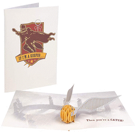 HARRY POTTER: GOLDEN SNITCH SIGNATURE POP-UP CARD