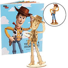 INCREDIBUILDS TOY STORY: WOODY BOOK AND 3D WOOD MODEL