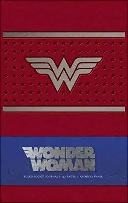 WONDER WOMAN RULED POCKET JOURNAL