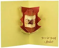 HARRY POTTER: HOWLER POP-UP CARD