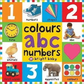 FIRST 100 COLOURS,ABC,NUMBERS