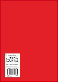 RED STANDARD PLAIN & JOURNALS