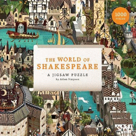 WORLD OF SHAKESPEARE, THE - 1000 PIECE JIGSAW PUZZLE