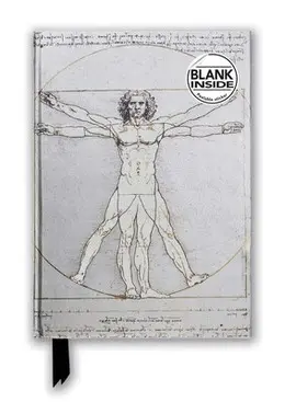 LEONARDO DA VINCI: VITRUVIAN MAN BLANK JOURNAL
