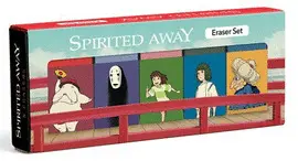 Studio Ghibli Spirited Away Eraser Set (Borradores)