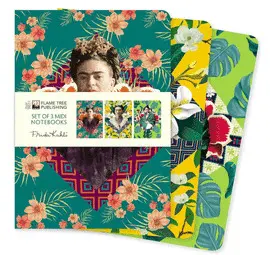 FRIDA KAHLO SET OF 3 MIDI NOTEBOOK COLLECTION