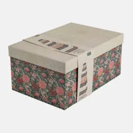 NESTED GIFT BOX SET WILLIAM MORRIS: CRAY - SET DE CAJAS DE REGALO WILLIAM MORRIS