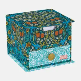 MEMO CUBE WILLIAM MORRIS: BLACKTHORN - CUBO DE NOTAS WILLIAM MORRIS